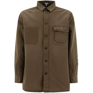 Loewe, Heren, Jassen, Groen, Maat: M Katoen,