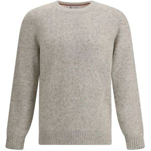 Brunello Cucinelli, Heren, Truien, Beige, Maat: S