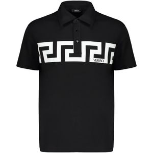 Versace, Heren, Tops, Zwart, Maat: 2XL Katoen,