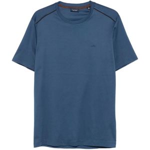 Paul & Shark, Heren, Tops, Blauw, Maat: L Katoen,
