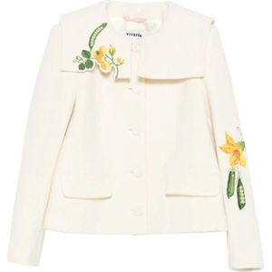 Vivetta, Dames, Jassen, Wit, Maat: XS Wol,