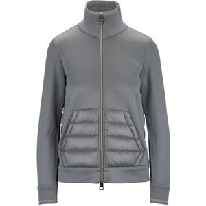 Herno, Dames, Sweatshirts & Hoodies, Grijs, Maat: 2XS Katoen,