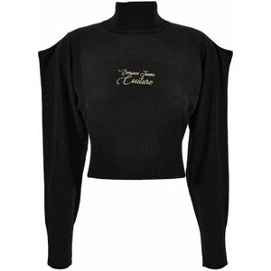 Versace, Dames, Truien, Zwart, Maat: S