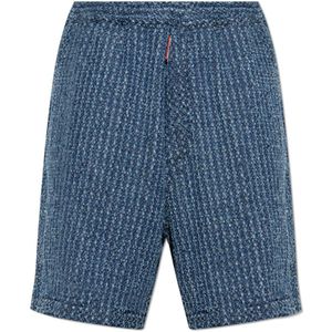 Dsquared2, Heren, Korte broeken, Blauw, Maat: M Denim,