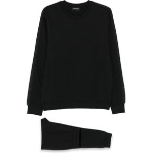 Emporio Armani, Heren, Sport, Zwart, Maat: M Katoen,