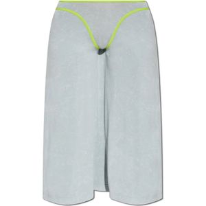 Diesel, Dames, Rokken, Grijs, Maat: L Viscose,