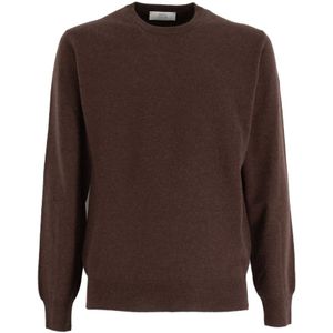 Mauro Ottaviani, Heren, Truien, Bruin, Maat: 3XL Kasjmier,