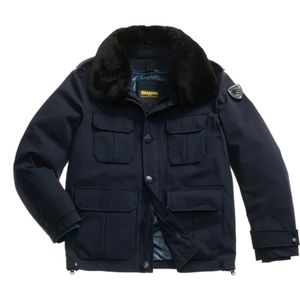 Blauer, Heren, Jassen, Blauw, Maat: L Nylon,