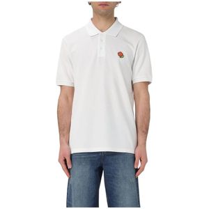 Kenzo, Heren, Tops, Wit, Maat: M