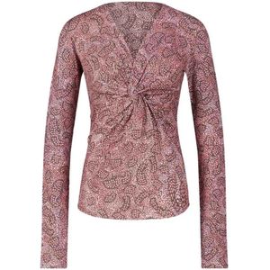 Isabel Marant, Dames, Tops, Veelkleurig, Maat: 2XS Leer,