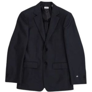 Burberry, Heren, Jassen, Zwart, Maat: M Wol,