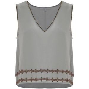 Kocca, Dames, Tops, Groen, Maat: L Katoen,