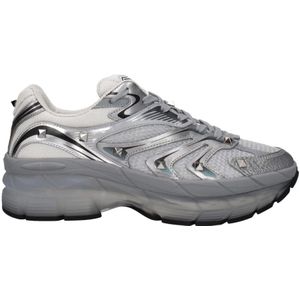 Valentino Garavani, Heren, Schoenen, Grijs, Maat: 39 1/2 EU Leer,