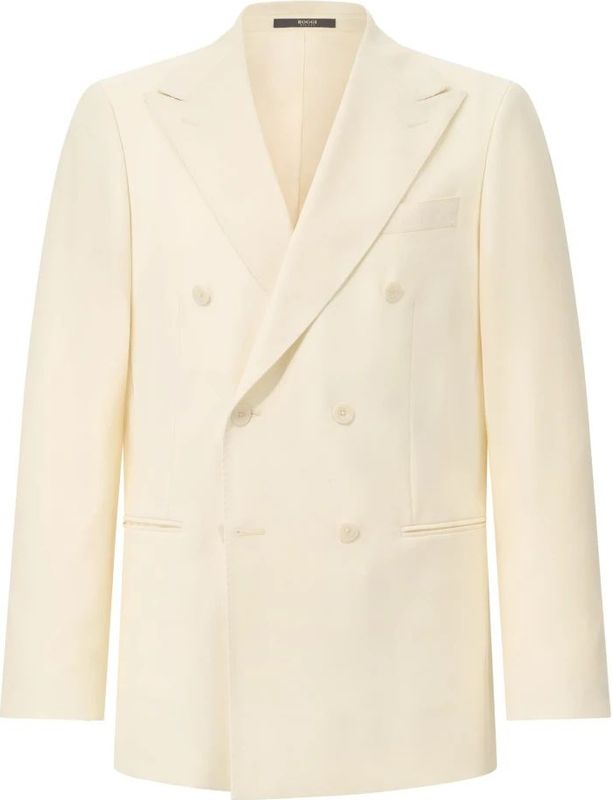 Boggi Milano, Heren, Jassen, Beige, Maat: S Wol,