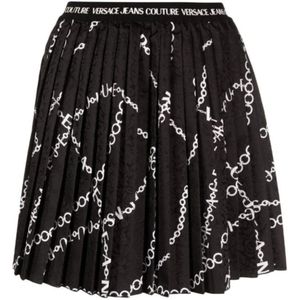 Versace Jeans Couture, Dames, Rokken, Zwart, Maat: M