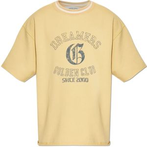 Golden Goose, Heren, Tops, Geel, Maat: L Katoen,