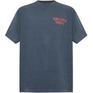 Gallery Dept., Heren, Tops, Grijs, Maat: L Katoen,