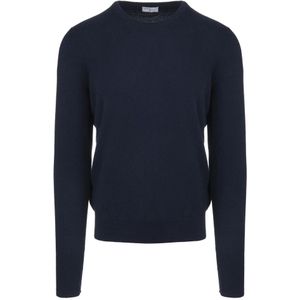 Fedeli, Heren, Truien, Blauw, Maat: 5XL Kasjmier,