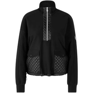 Sweatshirt met opstaande kraag