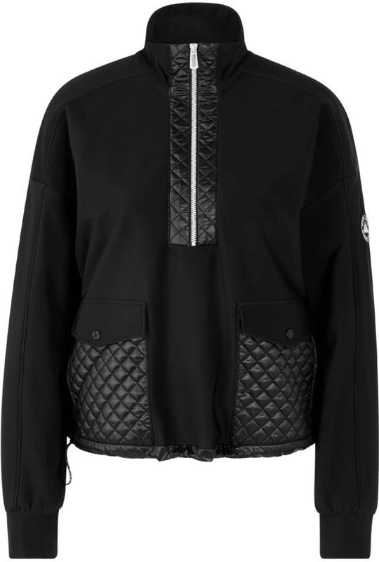 Sweatshirt met opstaande kraag