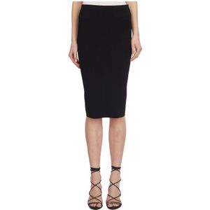 Rick Owens, Dames, Rokken, Zwart, Maat: XS Katoen,