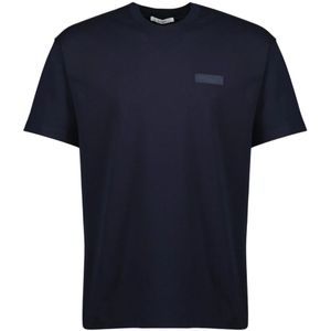 Givenchy, Heren, Tops, Blauw, Maat: M Katoen,