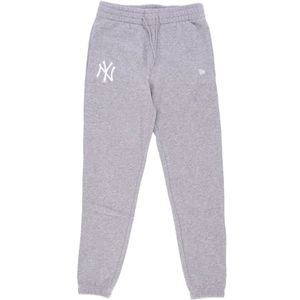 New Era, Heren, Broeken, Grijs, Maat: XL Katoen,