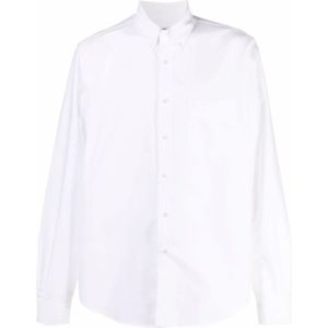 Aspesi, Heren, Overhemden, Wit, Maat: M