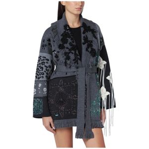 Alanui, Dames, Truien, Veelkleurig, Maat: S Katoen,