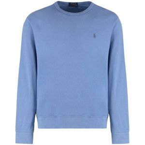 Polo Ralph Lauren - Campus Blue - Sweatshirt - Blauw - 100% Katoen