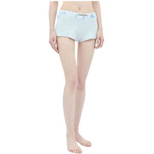 Diesel, Dames, Korte broeken, Blauw, Maat: L Jersey,