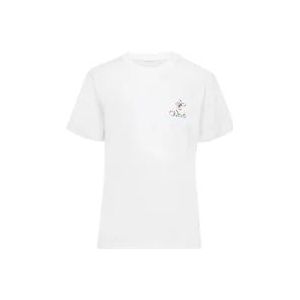 Chloé T-Hemden , White , Dames , Maat: XS