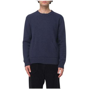 Dsquared2, Heren, Truien, Blauw, Maat: M Kasjmier,