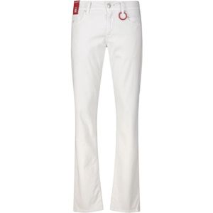 Tramarossa, Heren, Jeans, Wit, Maat: W31 Katoen,