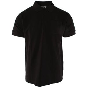 Versace, Heren, Tops, Zwart, Maat: M Katoen,