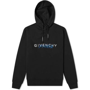 Givenchy, Heren, Sweatshirts & Hoodies, Zwart, Maat: XS Katoen,
