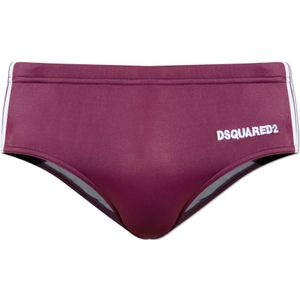 Dsquared2, Heren, Badkleding, Paars, Maat: M