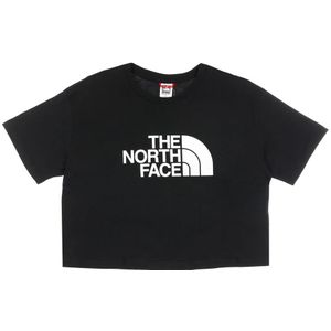 The North Face, Dames, Tops, Zwart, Maat: M Katoen,