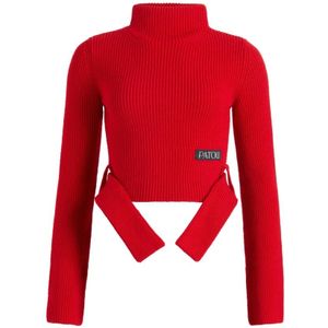 Patou, Dames, Truien, Rood, Maat: S Kasjmier,