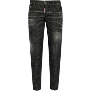 Dsquared2 `Jennifer` Jeans , Gray , Dames , Maat: 2XS