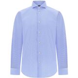 Boggi Milano, Heren, Overhemden, Blauw, Maat: XS Katoen,