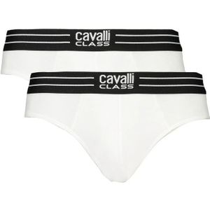 Cavalli Class, Heren, Ondergoed, Wit, Maat: S Katoen,