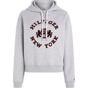 Tommy Hilfiger, Dames, Sweatshirts & Hoodies, Grijs, Maat: L Katoen,