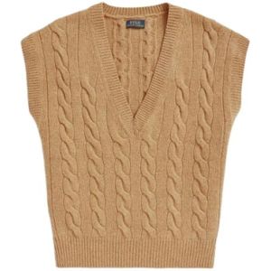 Polo Ralph Lauren, Dames, Truien, Beige, Maat: XS Wol,