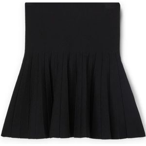 Motivi, Dames, Rokken, Zwart, Maat: L Viscose,