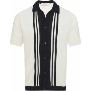 Orlebar Brown, Heren, Overhemden, Wit, Maat: M Katoen,