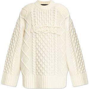 Rotate Birger Christensen, Dames, Truien, Beige, Maat: XS Wol,