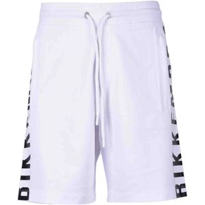 Bikkembergs, Heren, Korte broeken, Wit, Maat: XL Katoen,