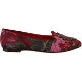 Dolce & Gabbana - Loafers - Floral Brocade - Leer