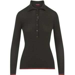 Gucci, Dames, Tops, Groen, Maat: S Zijde,